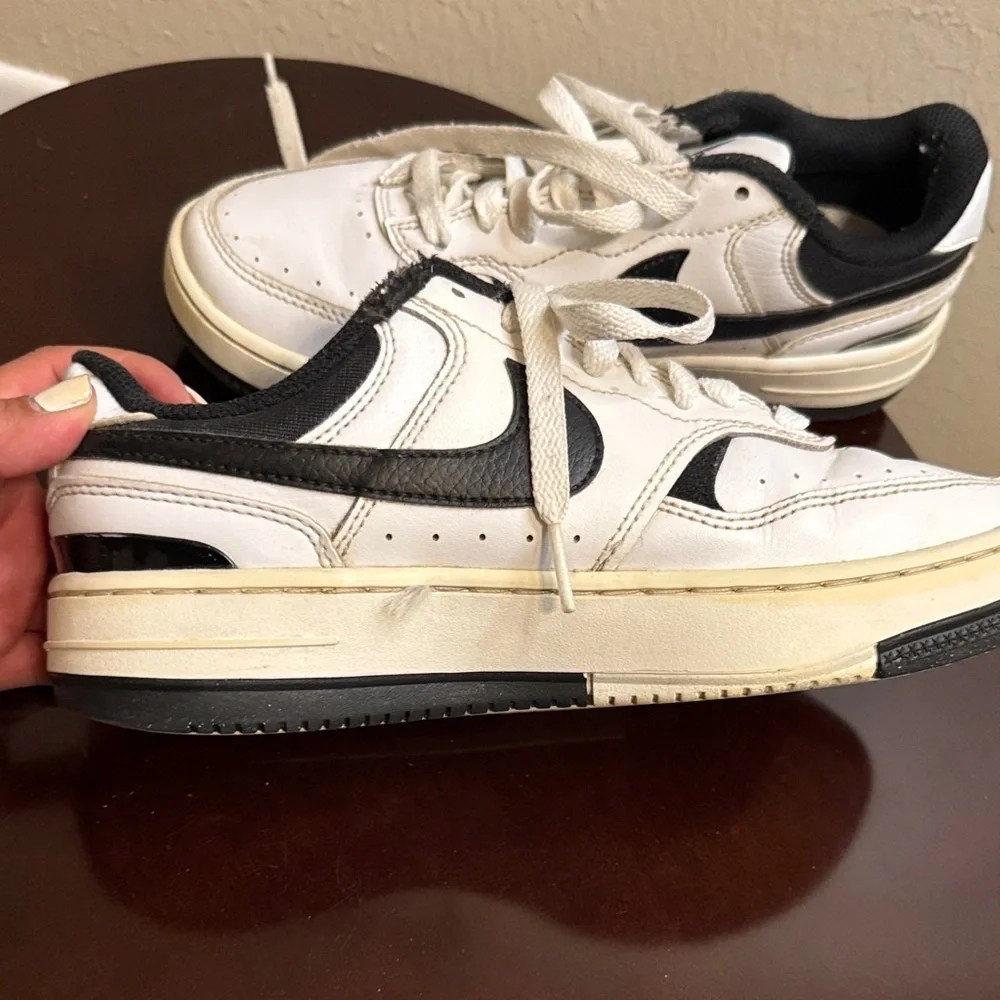 Nike Black and White Sneakers